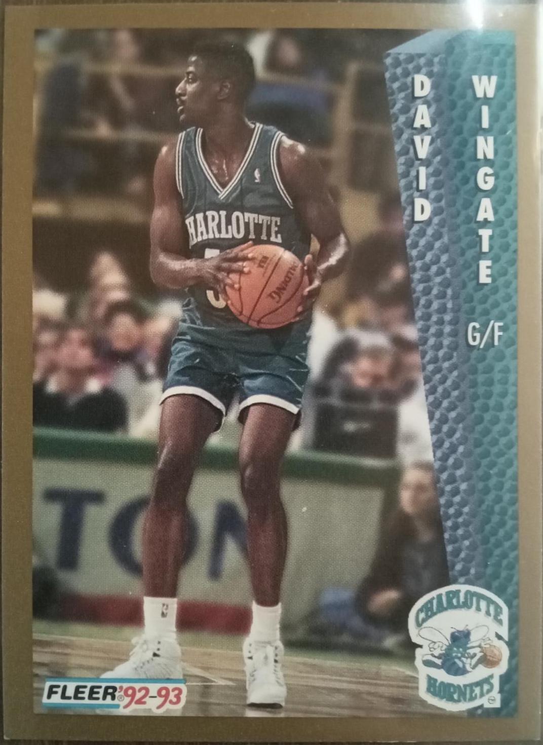 David Wingate #312 Basketball Cards 1992 Fleer