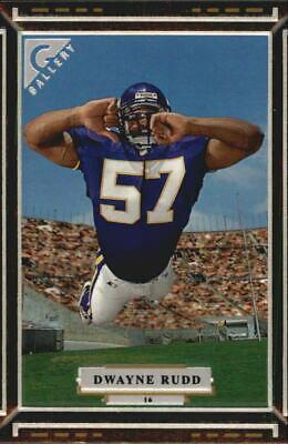 Dwayne Rudd #16 Football Cards 1997 Topps Gallery