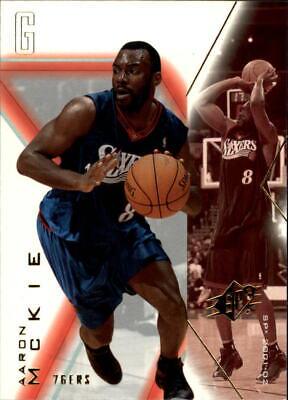 Aaron McKie #66 Basketball Cards 2001 Spx