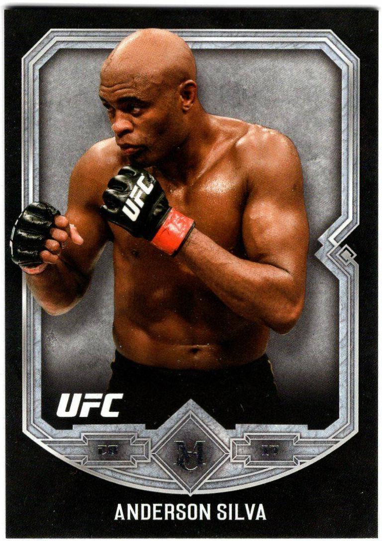 Anderson Silva #10 Ufc Cards 2017 Topps UFC Museum Collection