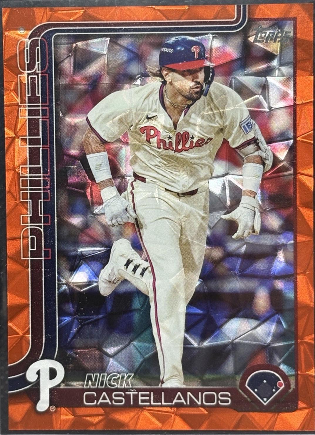 Nick Castellanos [Orange Diamante Foil] #427