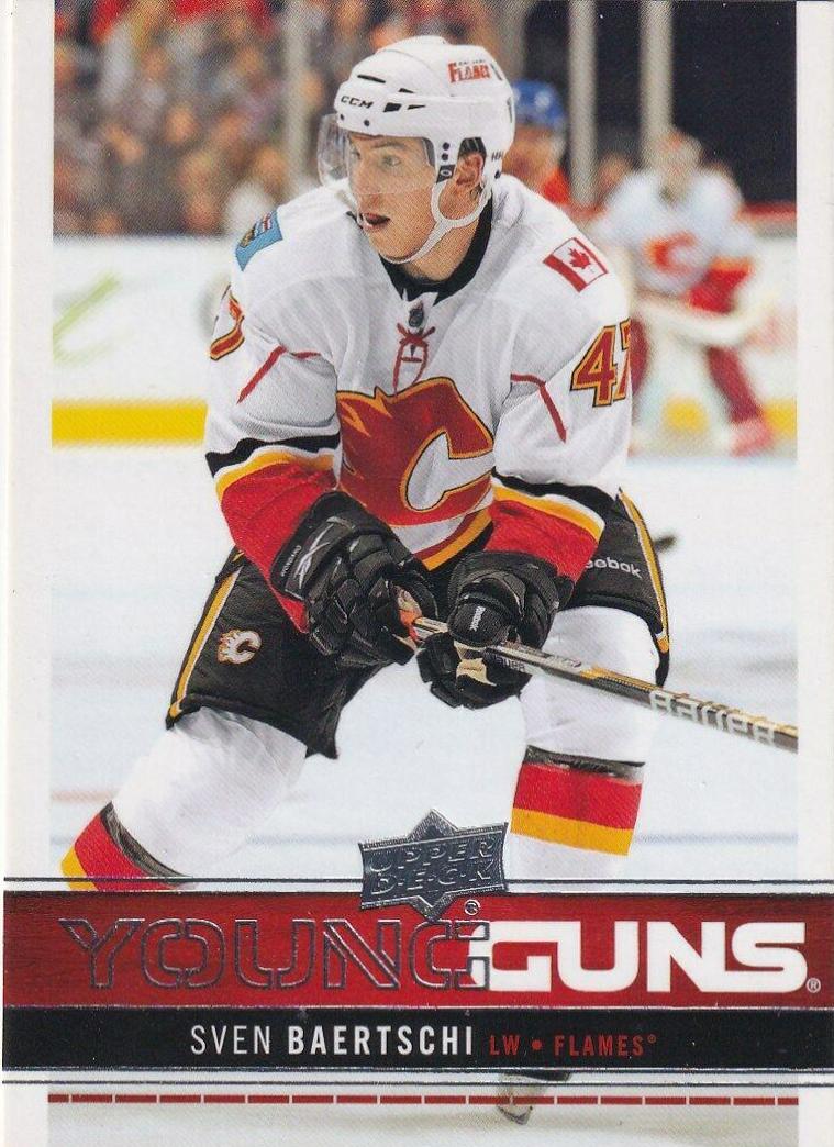 Sven Baertschi #208 Hockey Cards 2012 Upper Deck