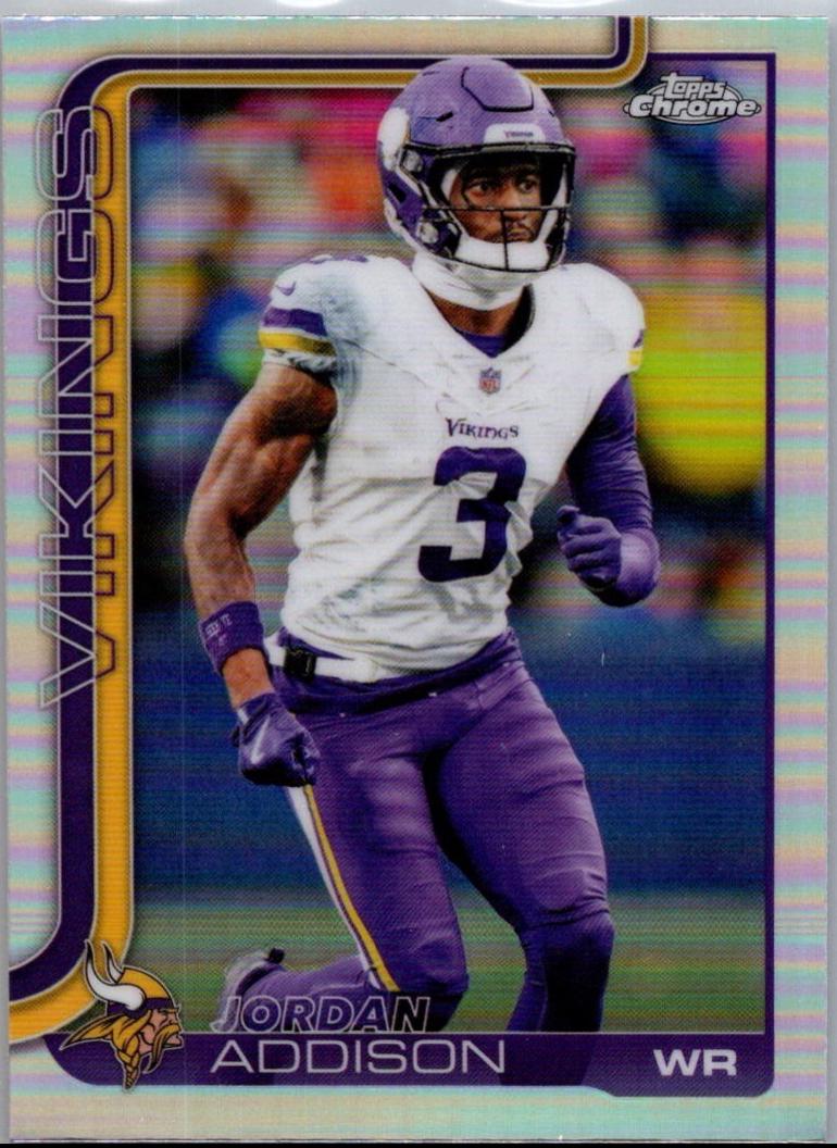 2025 Jordan Addison [Refractor] #202
