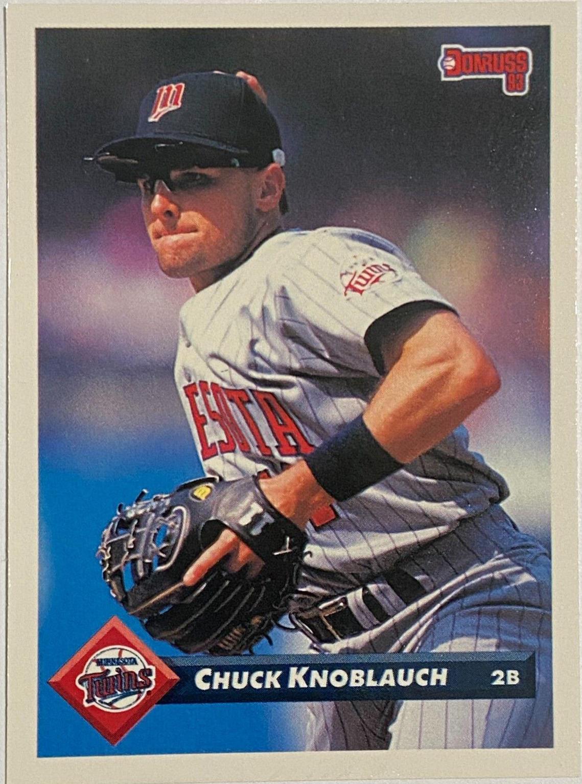 Chuck Knoblauch #415 Baseball Cards 1993 Donruss