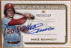 Mike Schmidt #DCA-MS Baseball Cards 2023 Topps Definitive Autograph Collection Prices