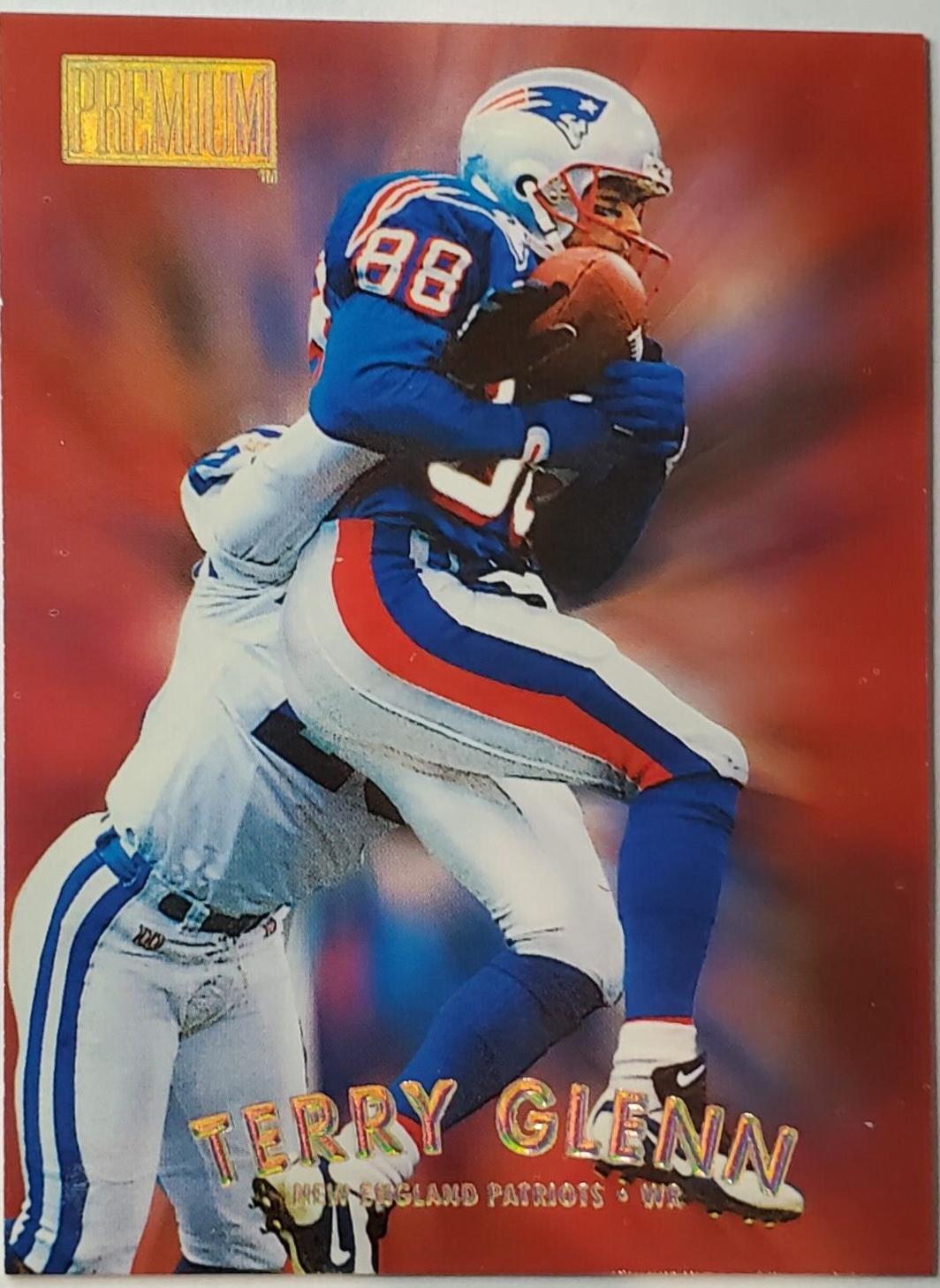 Terry Glenn #4 Football Cards 1997 Skybox Premium