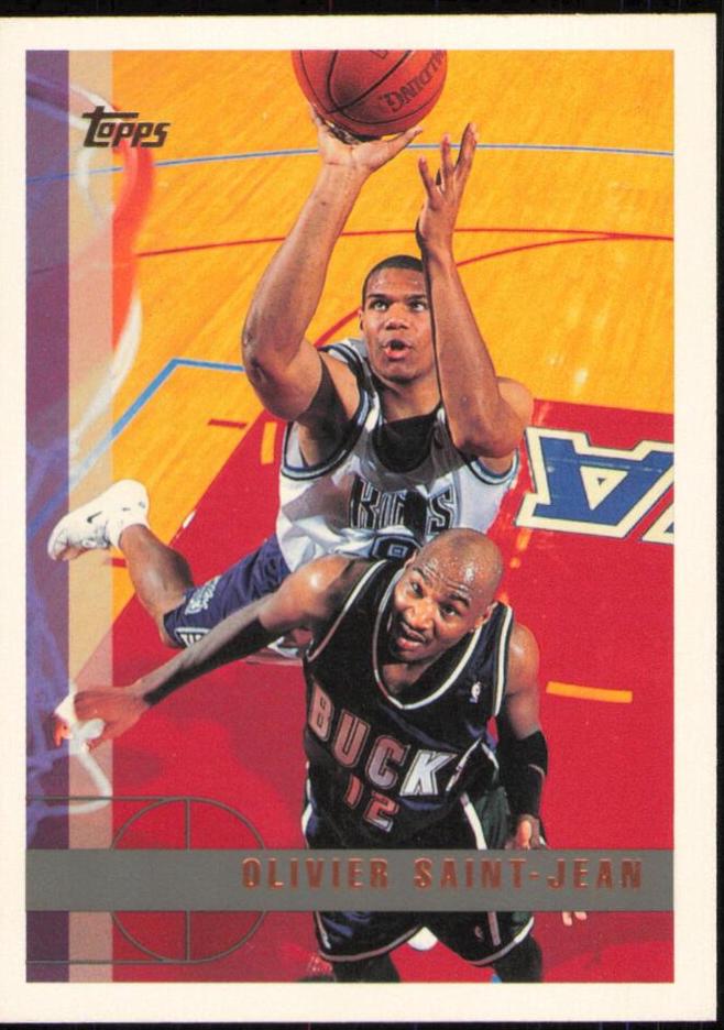 Olivier Saint-Jean #188 Basketball Cards 1997 Topps