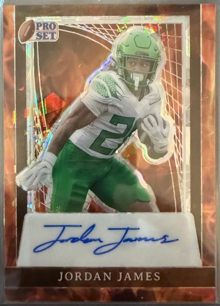 Jordan James [Fire Crystal] #PA-JJ2 Prices | 2024 Pro Set Metal ...