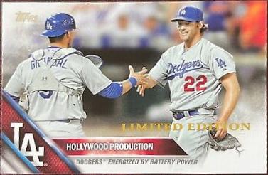 Clayton Kershaw #24 Baseball Cards 2016 Topps Limited Edition