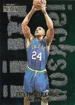 Jim Jackson #9 Basketball Cards 1996 Skybox Premium Intimidators