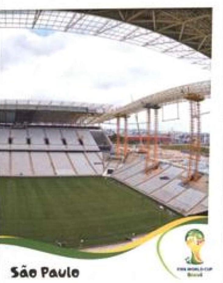 Arena Corinthians #31 Soccer Cards 2014 Panini World Cup Stickers