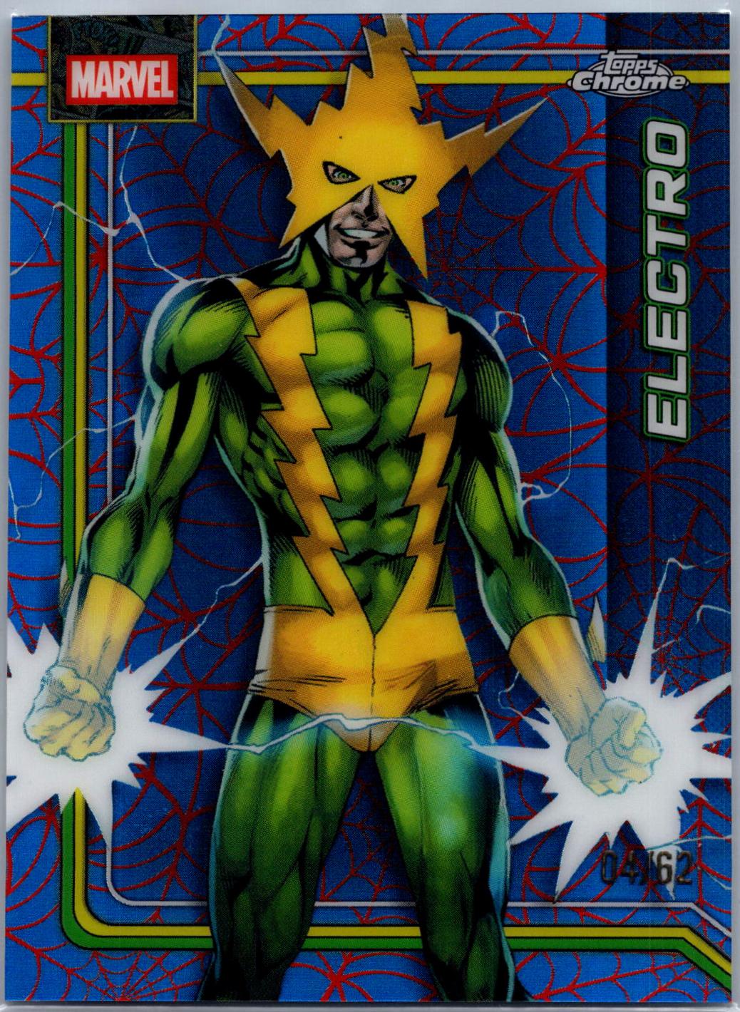 Electro Spider-Web Red/Blue Refractor