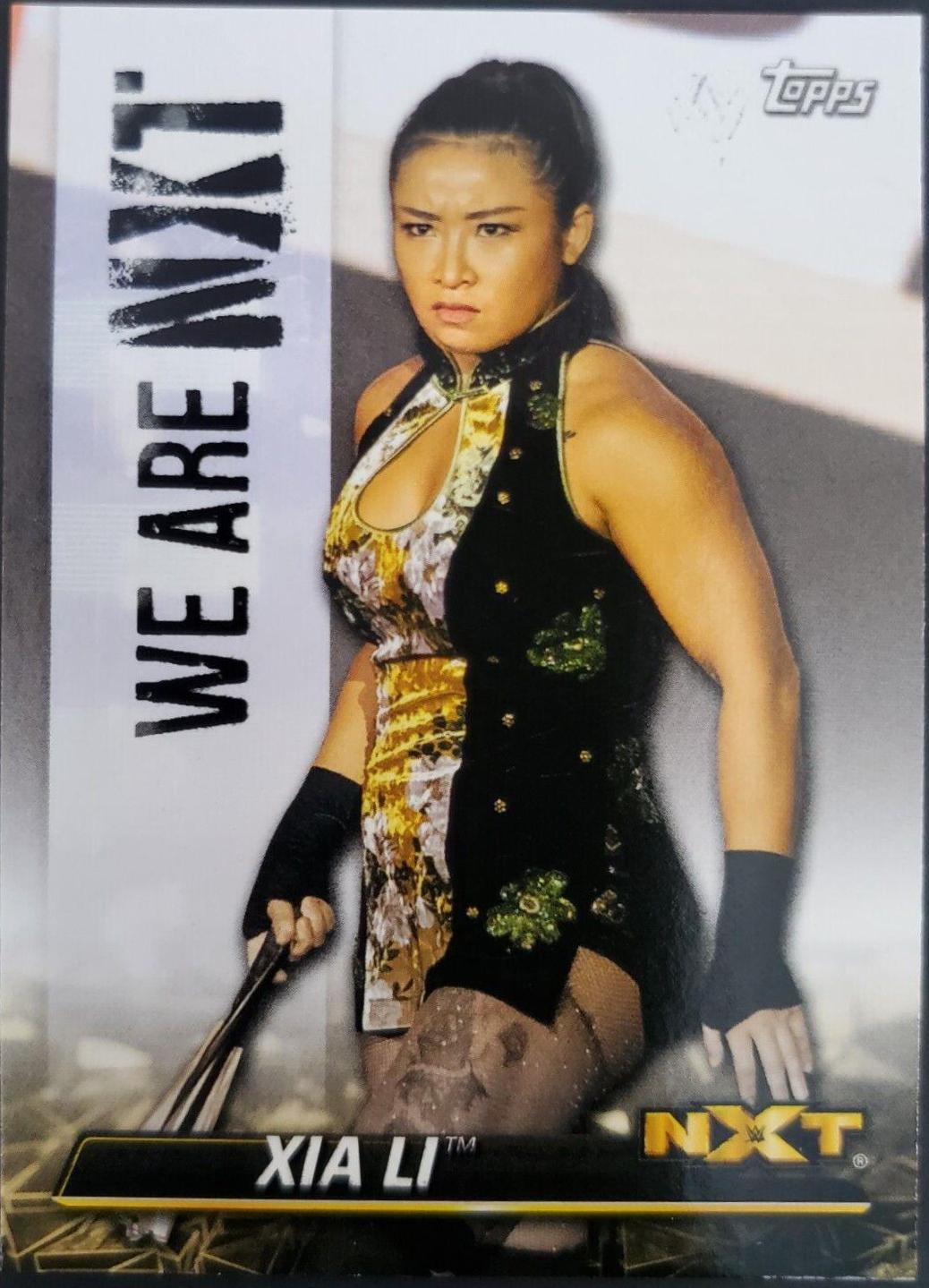 Xia Li #NXT-61 Wrestling Cards 2021 Topps WWE We Are NXT