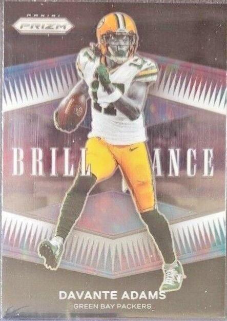 Davante Adams #B-14 Football Cards 2021 Panini Prizm Brilliance