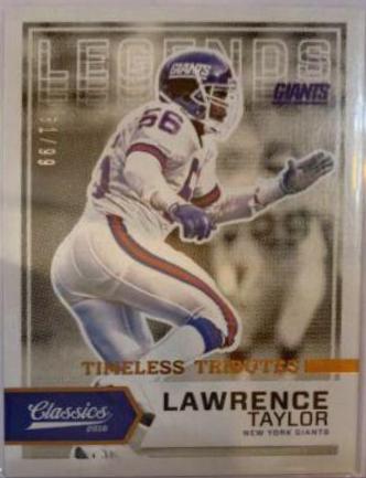 Lawrence Taylor #139 2016 Panini Classics Football