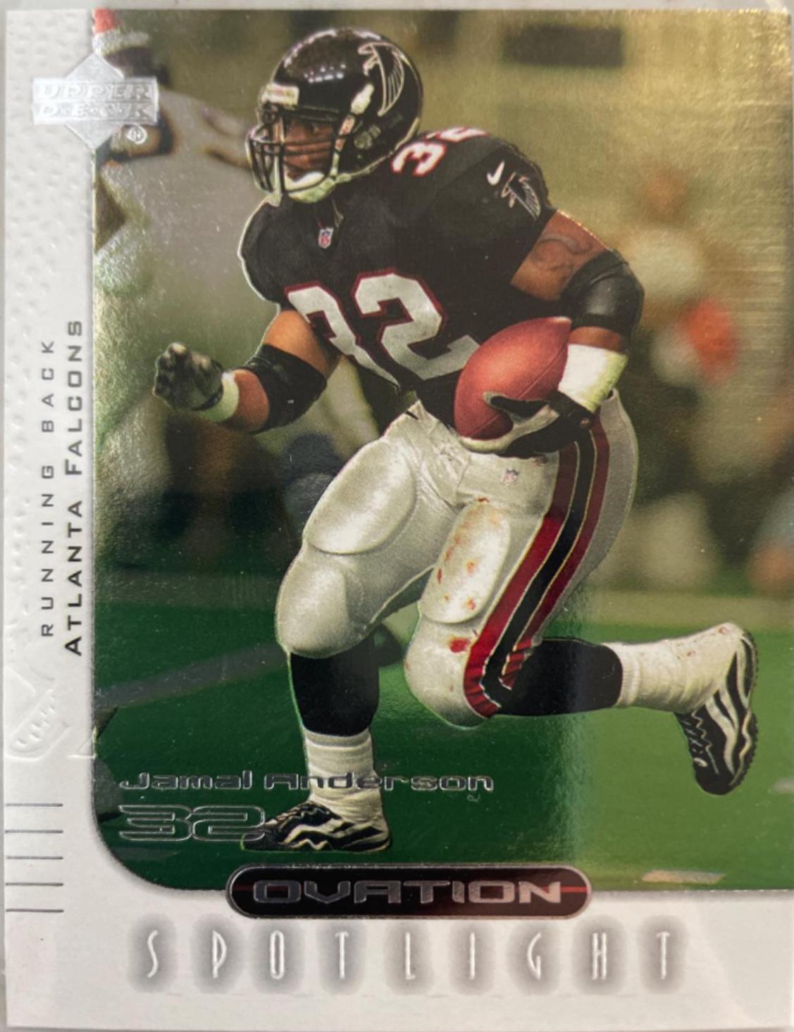 Jamal Anderson #4 Football Cards 2000 Upper Deck Ovation