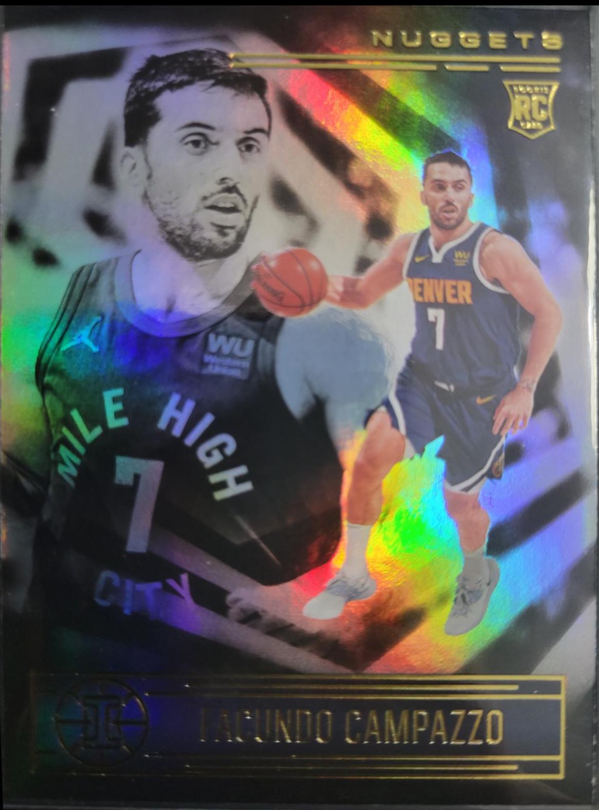 Facundo Campazzo #170 Basketball Cards 2020 Panini Illusions