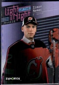 Simon Nemec #LN-SN 2023 Upper Deck Synergy Light Up The Night Rookie Hockey