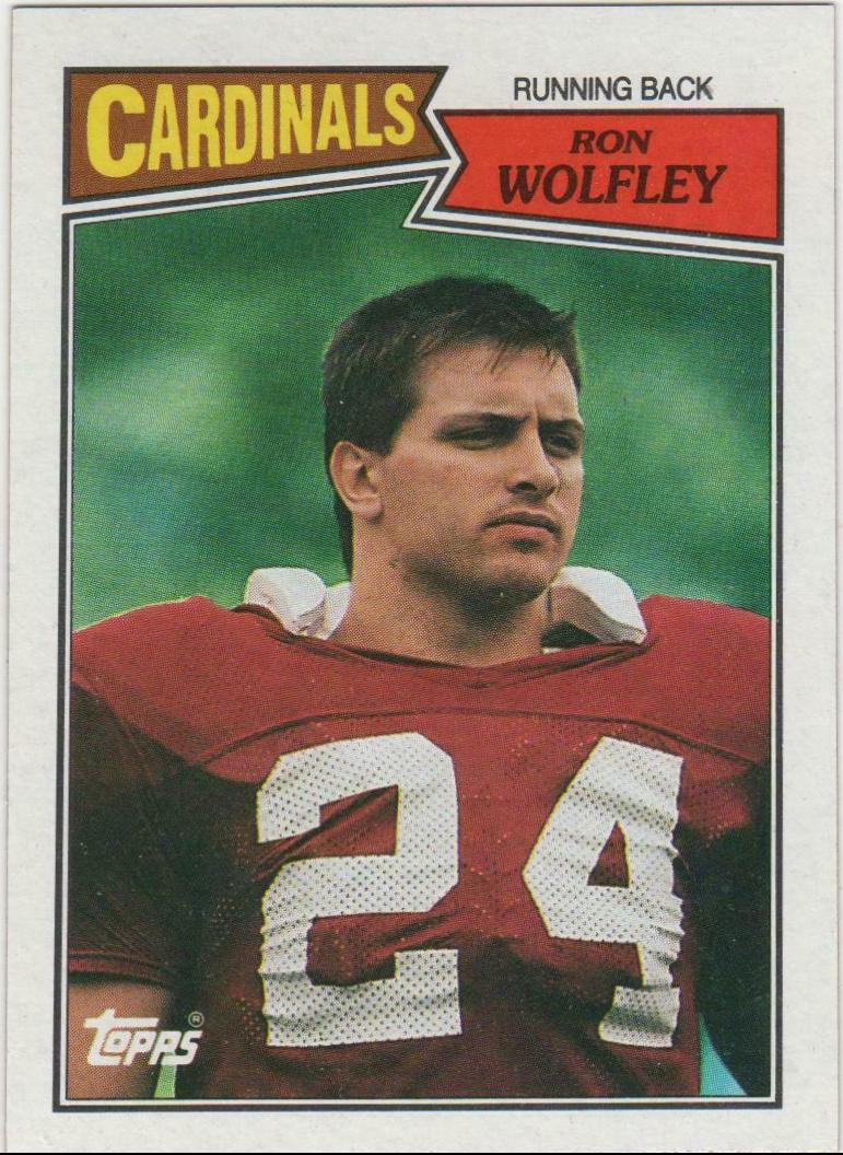 Ron Wolfley #333 Football Cards 1987 Topps