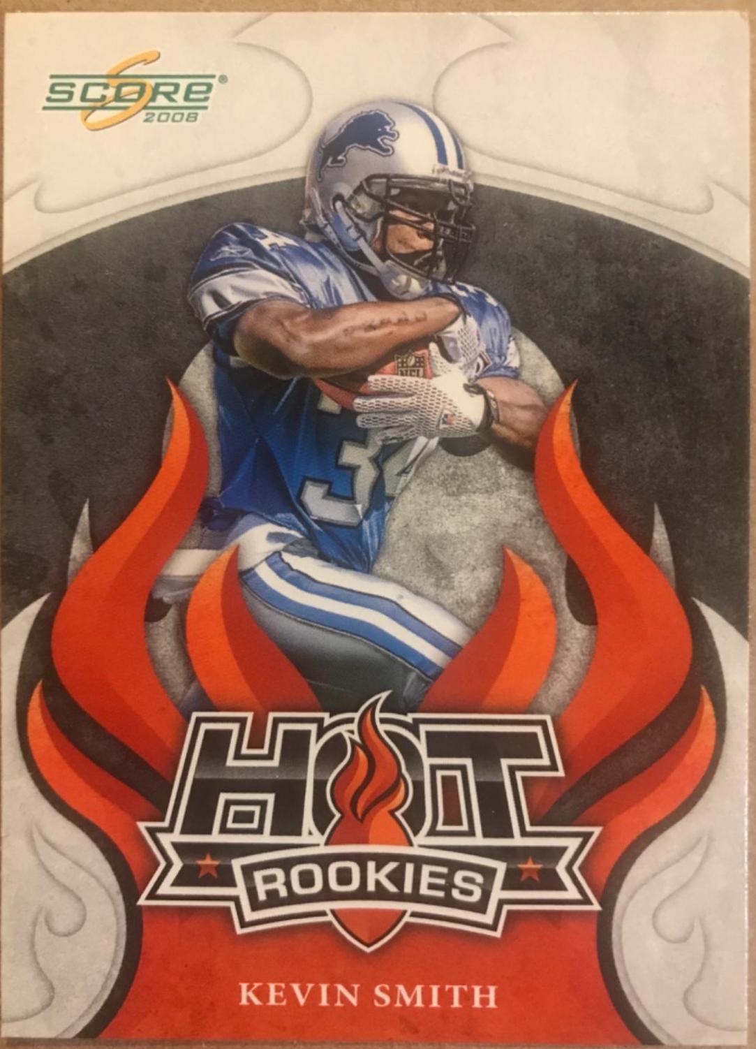 Kevin Smith #HR-17 Football Cards 2008 Panini Score Hot Rookies