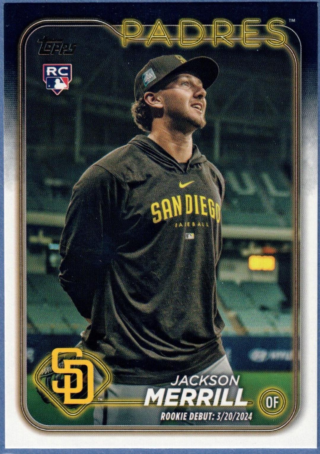 Jackson Merrill [Golden Mirror Image Variation] #US169