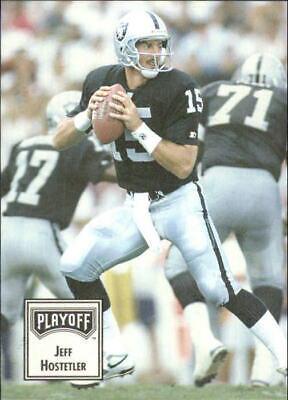Jeff Hostetler #9 Football Cards 1993 Playoff Contenders