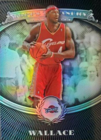 Ben Wallace Silver Refractor #84 Basketball Cards 2008 Topps Treasury