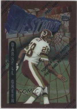 Darrell Green #255 1996 Topps Finest Football