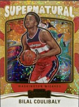 Bilal Coulibaly #2 Basketball Cards 2023 Panini Contenders Supernatural