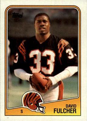 David Fulcher #349 Football Cards 1988 Topps