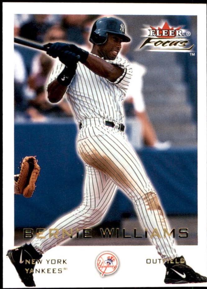 Bernie Williams #162 2001 Fleer Focus Baseball