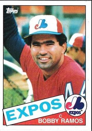 1985 Topps Bobby Ramos #407 card
