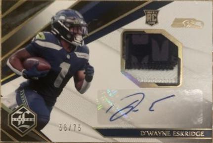 D'Wayne Eskridge [Patch Autograph Gold Spotlight] #119