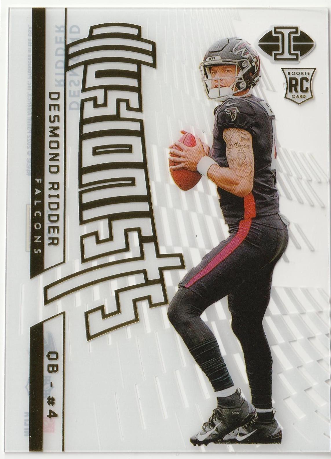 Desmond Ridder #I-12 Football Cards 2022 Panini Illusions Illusionists