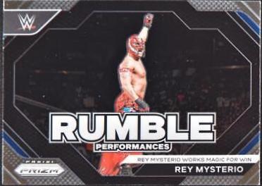 Rey Mysterio #2 Wrestling Cards 2024 Panini Prizm WWE Rumble Performances