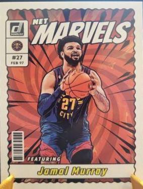 Jamal Murray #8 2023 Panini Donruss Net Marvels Basketball