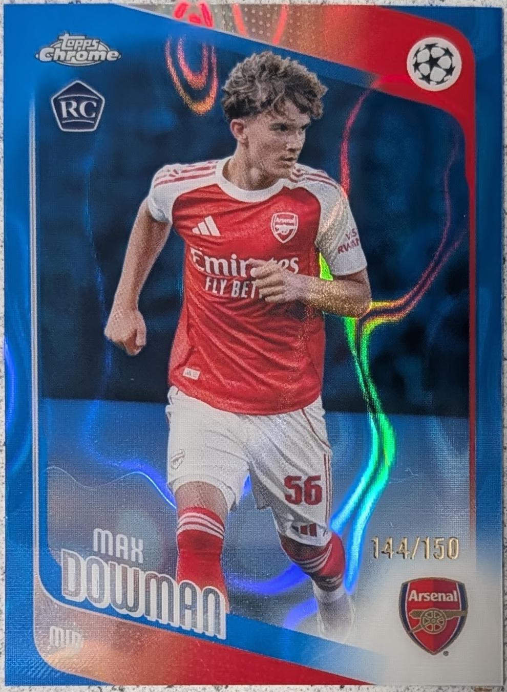 Max Dowman [Blue Lava Refractor] #57