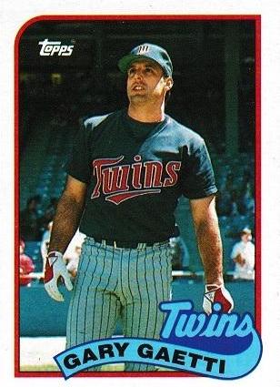 Gary Gaetti #220 Baseball Cards 1989 Topps