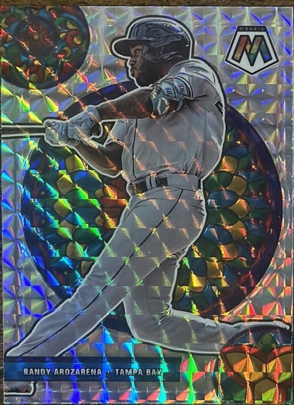 Randy Arozarena #GM-1 Baseball Cards 2022 Panini Mosaic Glass