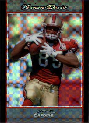 Vernon Davis #BC163 2007 Bowman Chrome Football