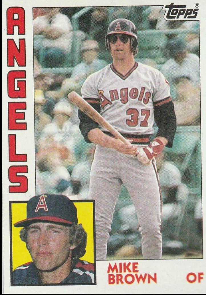 Mike Brown #643 Baseball Cards 1984 Topps