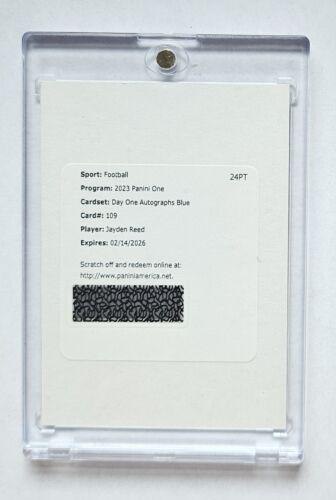 Jayden Reed [Blue Day One Autograph] #109