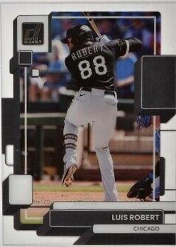 Luis Robert #30 2022 Panini Chronicles Baseball Clearly Donruss