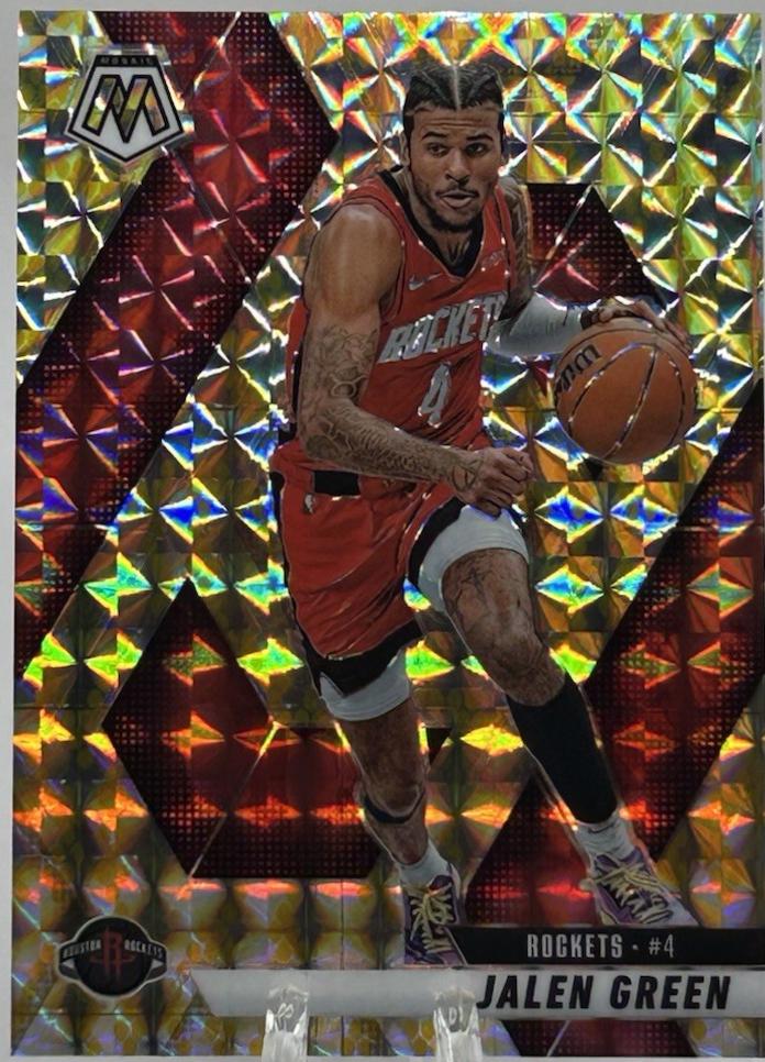 Jalen Green [Gold Snakeskin] #131 Prices | 2024 Panini Mosaic