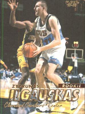Zydrunas Ilgauskas #218 Basketball Cards 1997 Fleer