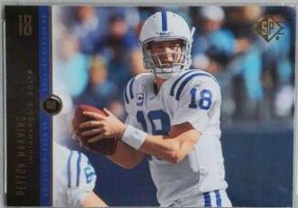 Peyton Manning #28 Football Cards 2008 SP Rookie Edition