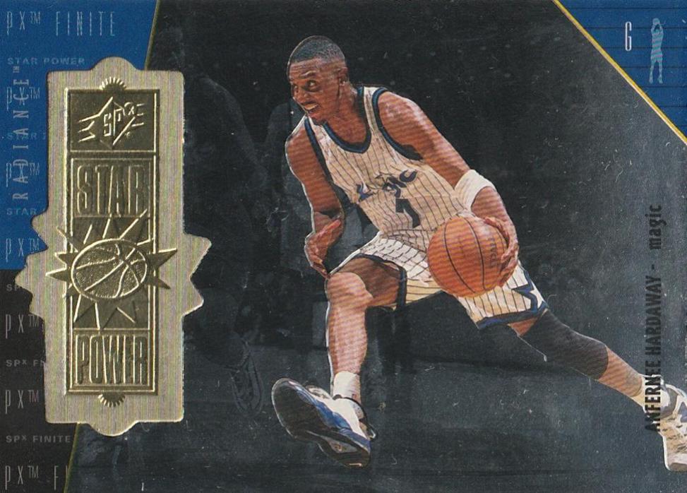 Anfernee Hardaway #123 1998 Spx Finite Radiance Basketball