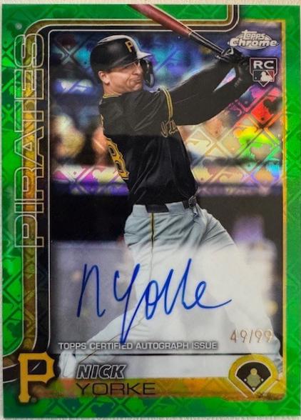 Nick Yorke [Green Refractor] #RA-NY