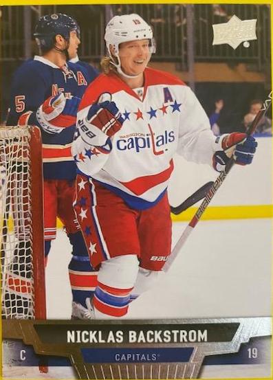 Nicklas Backstrom #50 Hockey Cards 2013 Upper Deck