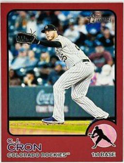 C. J. Cron [Red Border] #138